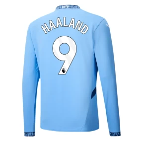 Prima Maglia Haaland Manchester City 2024/2025 Manica Lunga